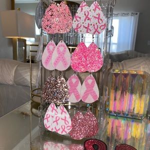 Breast Cancer Awareness / Survivor earrings !!! 💕💕💕💕